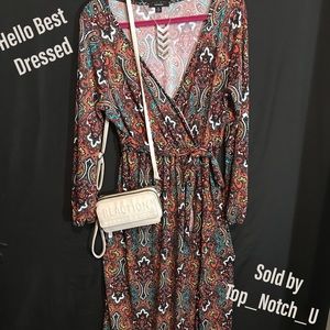 Paisley Weekend Getaway Maxi Dress